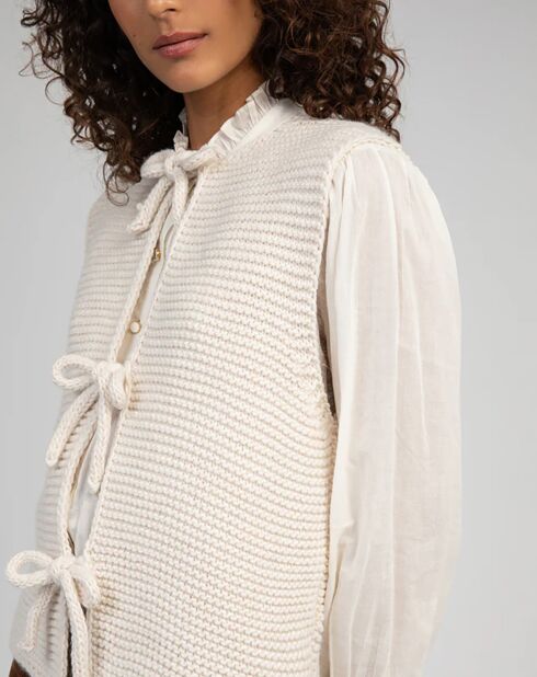 Cardigan Legringa écru