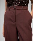 Pantalon Perlina chocolat