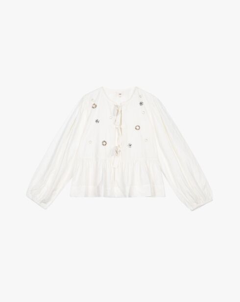 Chemise Santa blanche