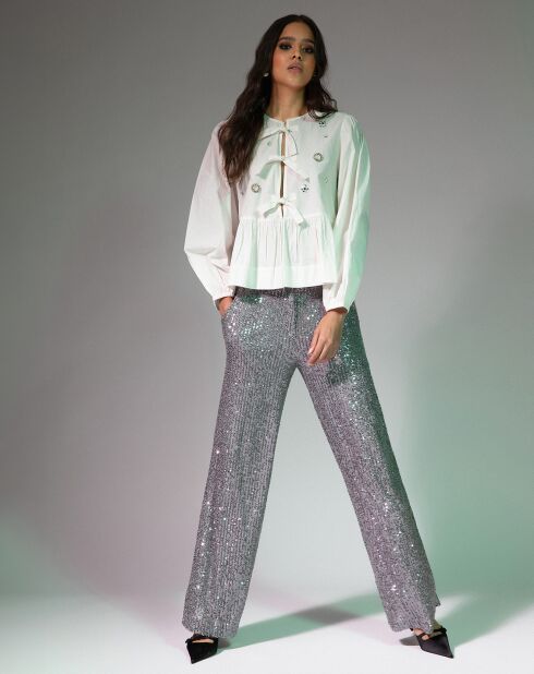 Chemise Santa blanche