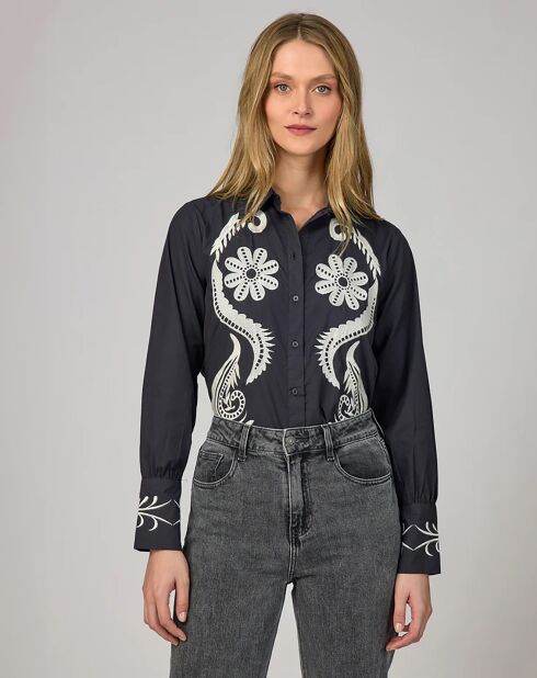 Chemise Sidnela noire