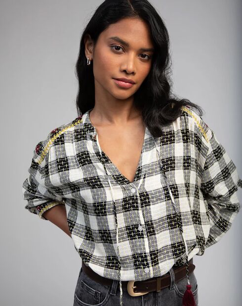 Chemise Solane noire