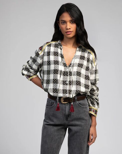 Chemise Solane noire