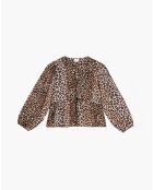 Blouse Somelie louvy chocolat