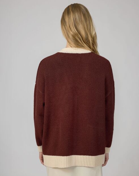 Cardigan Valdor chocolat