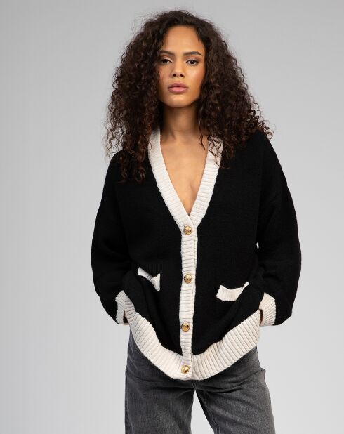 Cardigan Valdor noir