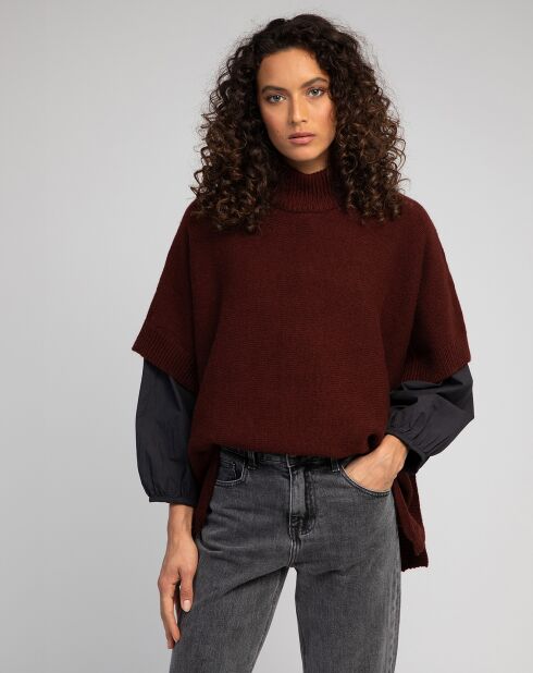 Poncho Valkyrie chocolat