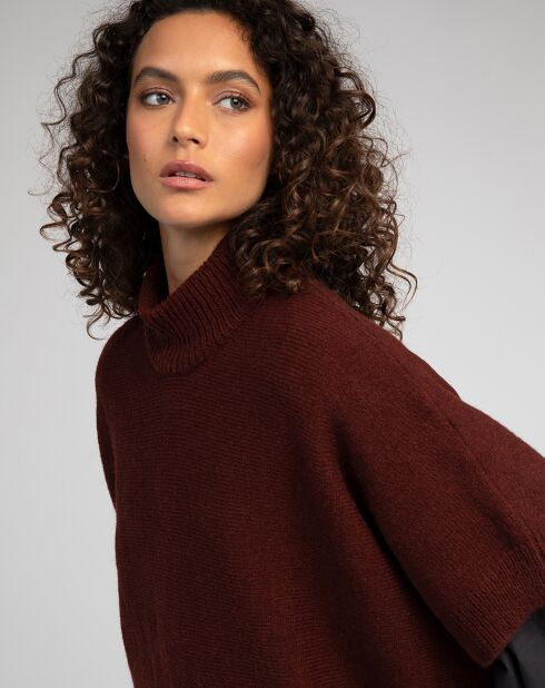 Poncho Valkyrie chocolat