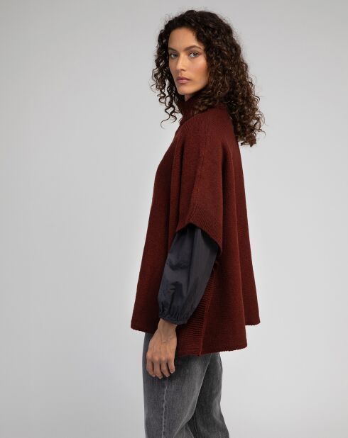 Poncho Valkyrie chocolat