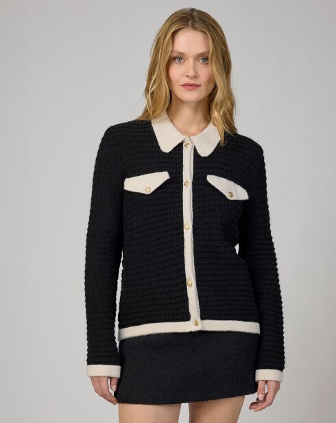 Cardigan Venica noir