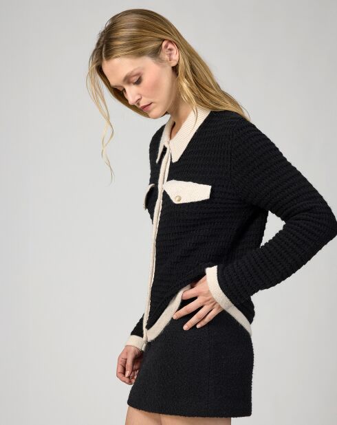 Cardigan Venica noir