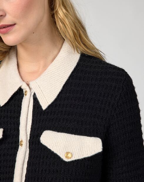 Cardigan Venica noir