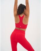Brassière Lotus rouge