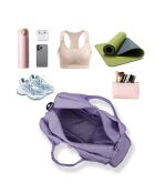 Bolsa deportiva morada - 20x12x3 cm