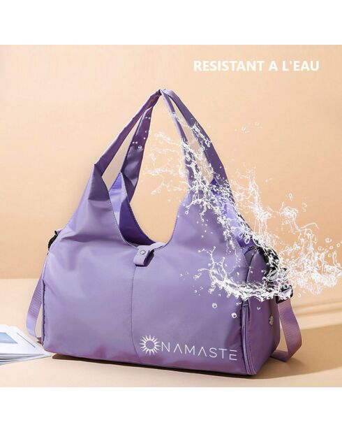 Borsa sportiva viola - 20x12x3 cm