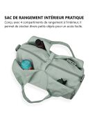 Borsa sportiva verde - 20x12x3 cm