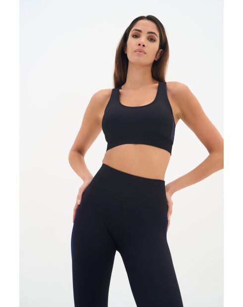 Legging Malte noir/bleu