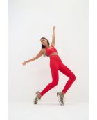 Legging Lotus rouge