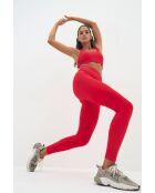 Legging Lotus rouge