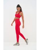 Legging Lotus rouge