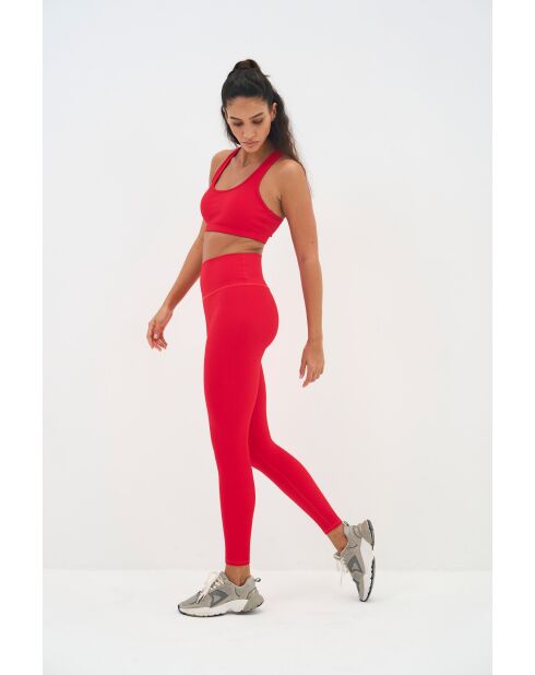 Legging Lotus rouge