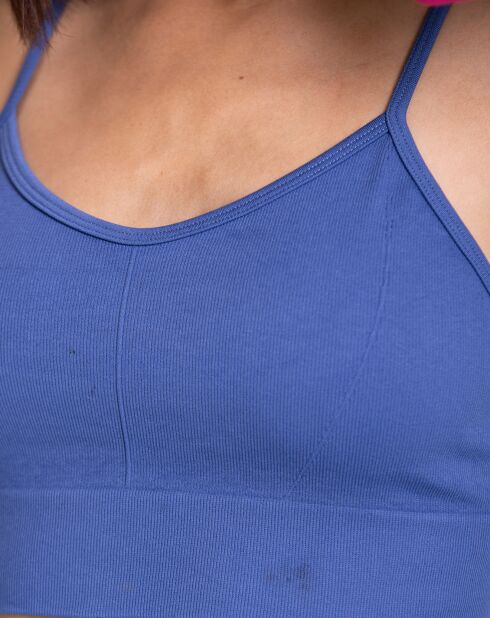 Brassière Seamless bleue