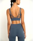 Brassière Tank Mantra bleu marine