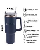 Thermos Isotherme Onamaste 1.2L bleu
