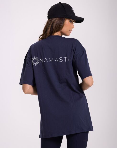 Tee Shirt Oversize bleu marine
