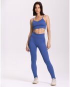 Legging Seamless bleu