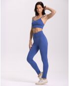 Legging Seamless bleu