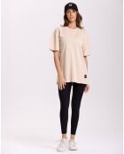 Tee Shirt Oversize beige