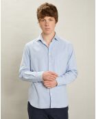 Chemise en Flanelle regular Paul ciel