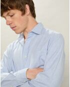 Chemise en Flanelle regular Paul ciel