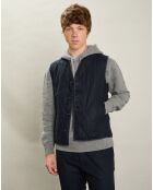 Gilet en Laine mélangée Vic marine