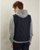 Gilet en Laine mélangée Vic marine