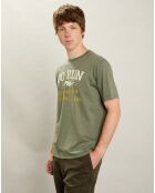 T-Shirt Go Run militaire