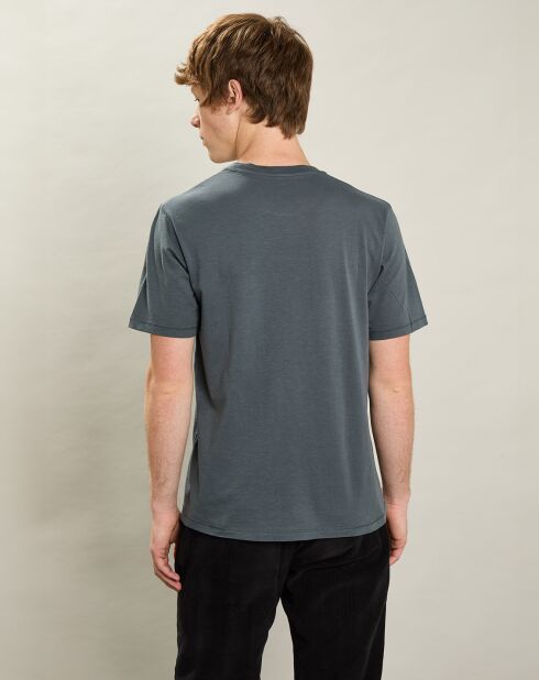 T-Shirt Équipage de Poche tonnerre
