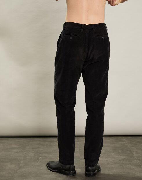 Pantalon en Velours côtelé Tyron noir