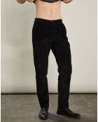 Pantalon en Velours côtelé Tyron noir