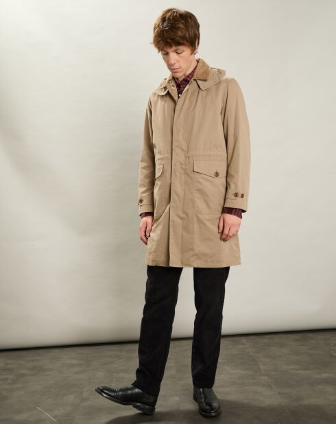 Imperméable Casting kaki