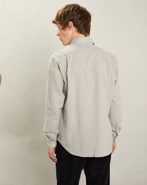 Chemise en Flanelle regular Paul naturel