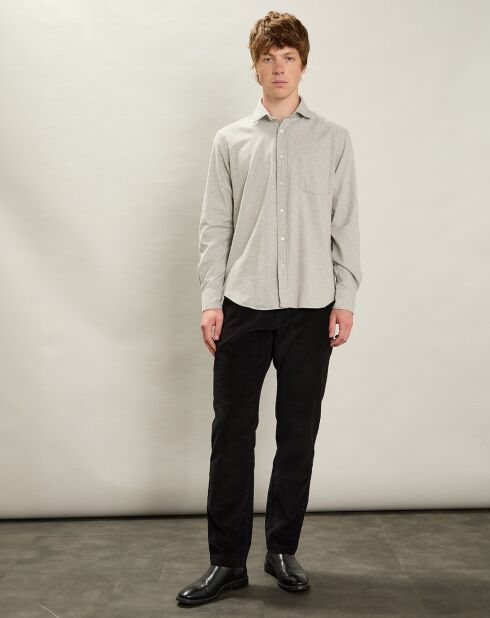 Chemise en Flanelle regular Paul naturel