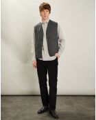 Gilet en Laine mélangée Vince flanelle gris
