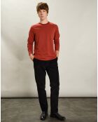 T-Shirt Équipage Ls gingembre