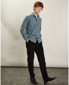 Chemise en Flanelle regular Paul verte