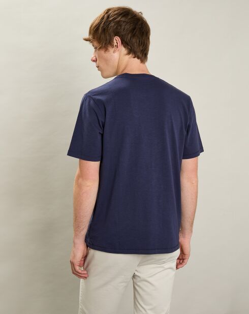 T-Shirt Go Run marine