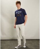 T-Shirt Go Run marine