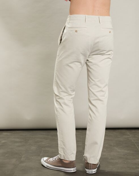Pantalon Texas craie