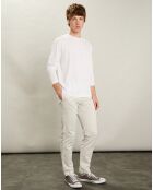 T-Shirt Équipage Ls blanc